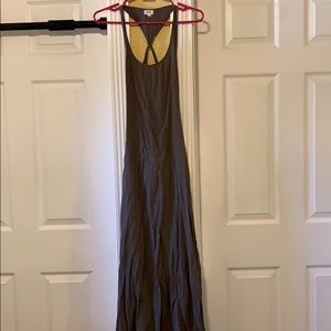 Beautiful military green maxi dress